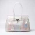 (NEW) Jelly Croco Bag – Ivory
